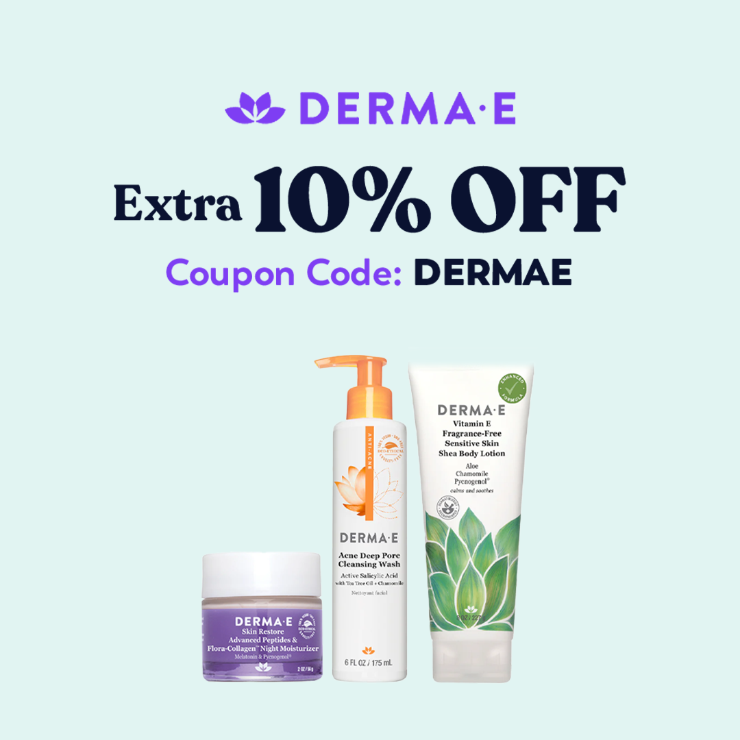 Extra 10% OFF Derma E