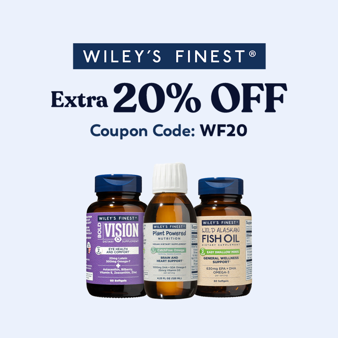 Extra 20% OFF Wiley's Finest