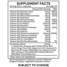 16B Vitamin B Stress Complex, 60 Capsules, by Systemic Formulas