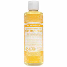 18-In-1 Hemp Pure Castile Soap, Citrus, 8 Oz, by Dr. Bronner's Magic Soaps