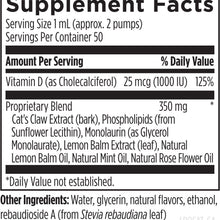 Liposomal Cats Claw, 1.7 Oz, by Designs For Health