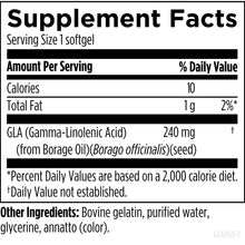 GLA 240 Gamma-Linolenic Acid, 60 Softgels, by Designs For Health