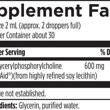 GPC Liquid Glycerophosphocholine, 2 Oz, by Designs For Health