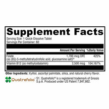 5-MTHF Plus B12 Cherry Flavor, 60 Tablets, by Xymogen, image #2