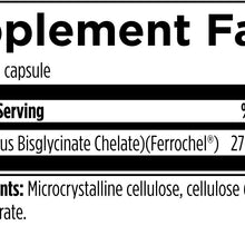 Ferrochel Iron Chelate, 120 Veg Capsules, by Designs For Health