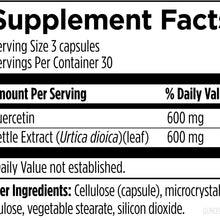 Quercetin + Nettles, 90 Veg Capsules, by Designs For Health