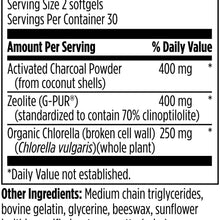 Charcoal Plus Binder, 60 Softgels, by Designs For Health