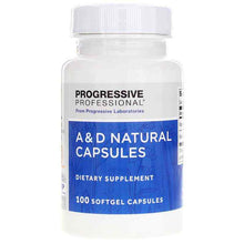 A & D Natural Capsules, by Progressive Labs