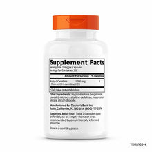 Acetyl-L-Carnitine, 1000 Mg Per Serving, by Doctors Best, image #2