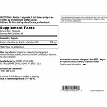 Acetyl-L-Carnitine 500 Mg, by SFI Health, image #2