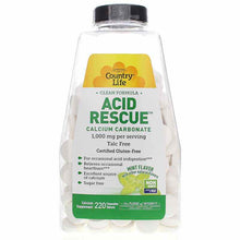 Acid Rescue Calcium Carbonate Mint, by Country Life