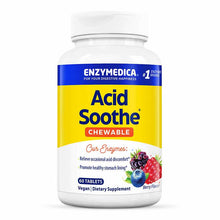 Acid Soothe Chewable Berry Flavor, 60 Chewable Tablets, by Enzymedica