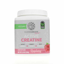 Active Creatine Monohydrate, Raspberry, 12.34 Oz, by Sunwarrior