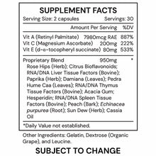 ACX Vitamin Detox, 60 Capsules, by Systemic Formulas