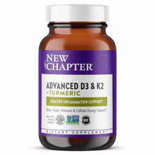 Advanced D3 & K2 + Turmeric, by New Chapter