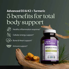 Advanced D3 & K2 + Turmeric, by New Chapter