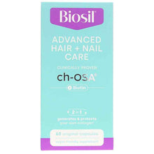 Advanced Hair + Nail Care, 60 Capsules, by BioSil