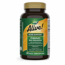 Alive Calcium Bone Formula, 180 Tablets, by Natures Way