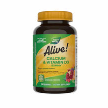 Alive Calcium + D3 Gummies, by Natures Way