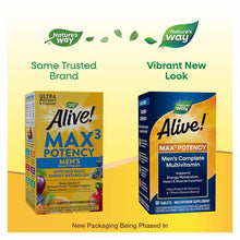 Alive Max3 Daily Men's Energizer Multi, by Natures Way, image #3