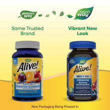 Alive Men's 50+ Gummy Vitamins, by Natures Way, image #3