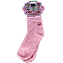 Aloe Moisture Aloe Socks, Pink, by Earth Therapeutics