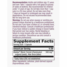 Aloelax with Fennel Seed, by Natures Way, image #2