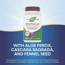 AloeMaxLax Premium Blend with Cascara Sagrada, by Natures Way