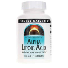 Alpha Lipoic Acid 200 Mg Antioxidant Protection, by Source Naturals