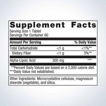 Alpha-Lipoic Acid 300 mg, 60 Tablets, by Metagenics, image #2