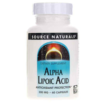 Alpha Lipoic Acid 300 Mg Antioxidant Protection, 60 Capsules, by Source Naturals