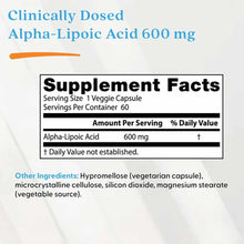 Alpha Lipoic Acid 600 Mg, by Doctors Best