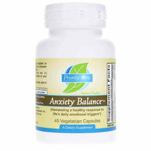 Anxiety Balance, 45 Veg Capsules, by Priority One