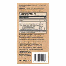 Aqua Biome Fish Oil Maximum Strength, 120 Softgels, by Enzymedica, image #3