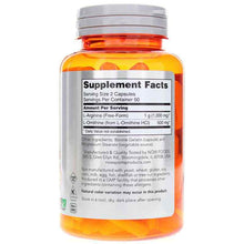 Arginine & Ornithine, 100 Capsules, by NOW Foods, image #2