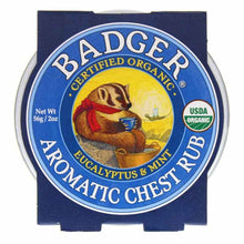 Aromatic Chest Rub Eucalyptus & Mint, by Badger