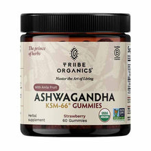 Ashwagandha KSM-66 Gummies, by Tribe Organics
