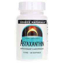 Astaxanthin 12 Mg, 60 Softgels, by Source Naturals
