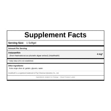 Astaxanthin, 60 Softgels, by NutriDyn