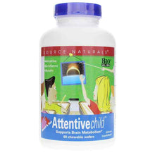 Attentive Child Fruit Chewables, 60 Chewables, by Source Naturals