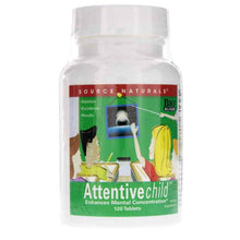 Attentive Child Tablets, by Source Naturals