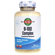 B-100 Complex, 120 Tablets, by Kal