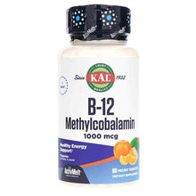 B-12 1000 Mcg as Methylcobalamin ActivMelt, Tangerine, by Kal