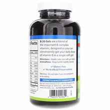 B-50 Gels Vitamin B Complex, 200 Softgels, by Carlson Labs, image #3