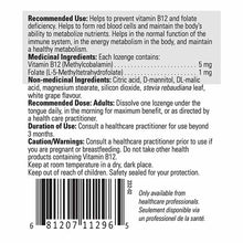 B12 Folate, 60 Lozenges, by Biomed, image #2