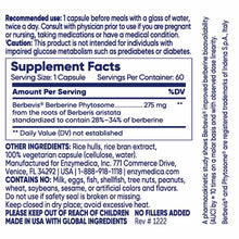 Berberine Phytosome, by Enzymedica, image #2