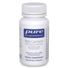 Beta Carotene (with mixed carotenoids), 180 Softgels, by Pure Encapsulations
