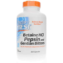 Betaine HCl Pepsin & Gentian Bitters, by Doctors Best
