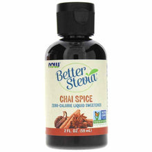 Better Stevia Liquid Sweetener, Chai Spice, 2 Oz, by NOW Foods