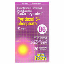 BioCoenzymated Pyridoxal 5' Phosphate 50 Mg, by Natural Factors